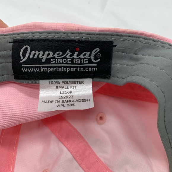 NEW IMPERIAL TRUE FIT Lightweight Polyester Cap Hat  embroidered locomotive 1896 - Picture 5 of 7